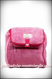 Lillebi Pembe Sırt Çantası nici çantaları
