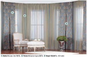 biella jakar tafta perde parma şantuk organze perde braçol taç perde modelleri