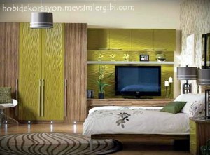 modern yatak odaları