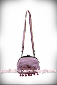 nici kız çantaları L.Patchwork Omuz Çantası 15X15