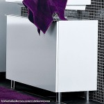 Modern Banyo Dolapları 6 lavabo altına dolap modeli