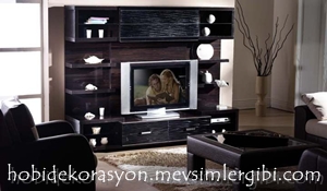 Duvar Üniteleri (Bellona Mobilya) 4 bellona helena compact vitrin ünitesi mobilya