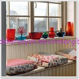 pencere cam önü divan koltuk modelleri 004 dekorasyon resimleri