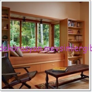 pencere cam önü divan koltuk modelleri 008 dekorasyon resimleri