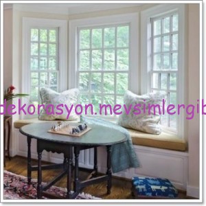 pencere cam önü divan koltuk modelleri 015 dekorasyon resimleri
