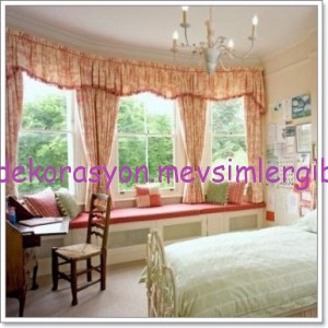 pencere cam önü divan koltuk modelleri 021 dekorasyon resimleri