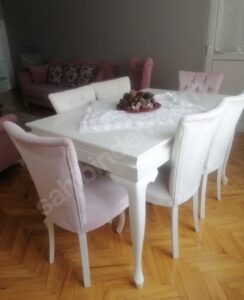KLASİK YEMEK MASASI MODERN İSTİKBAL MASA TAKIM